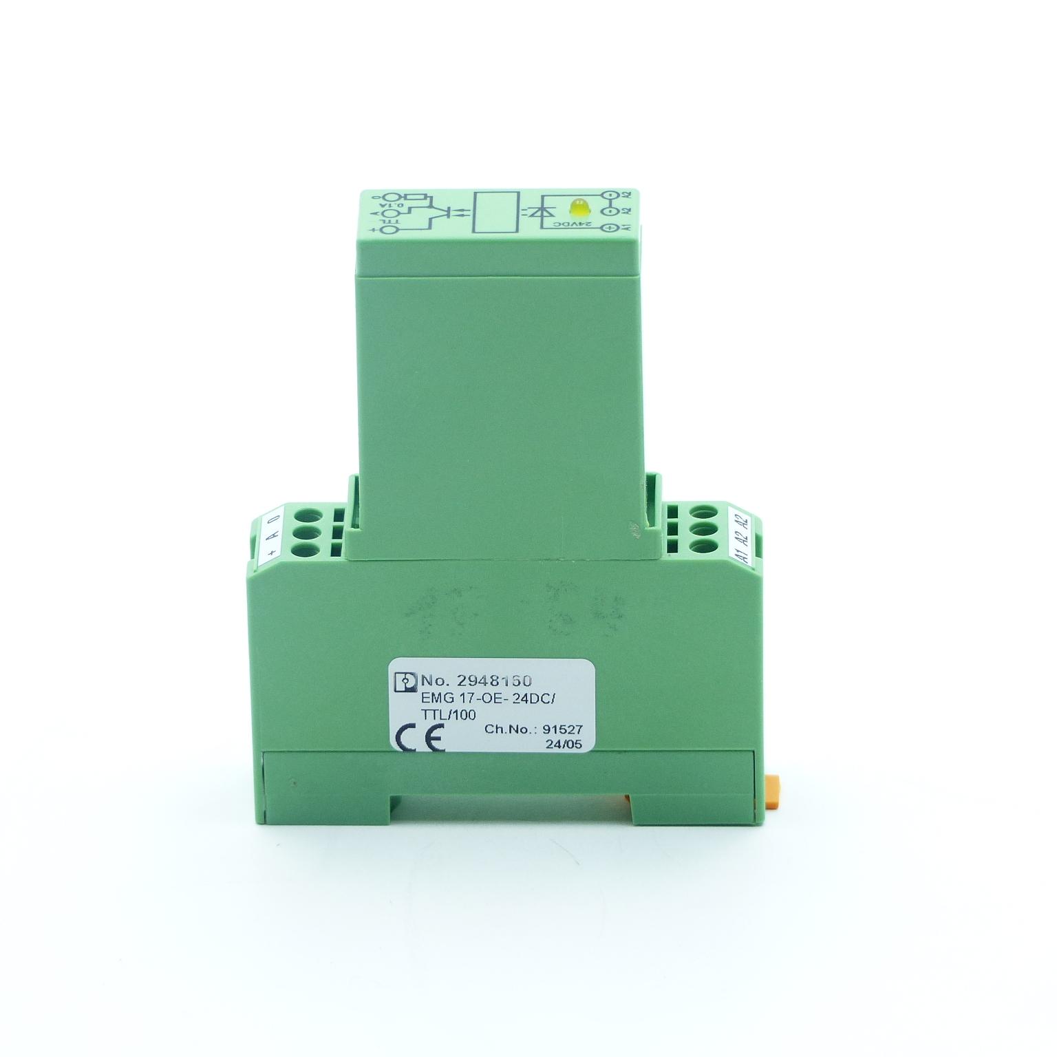 Produktfoto 3 von PHOENIX CONTACT Solid-State-Relaismodul EMG 17-OE-24DC/TTL/100