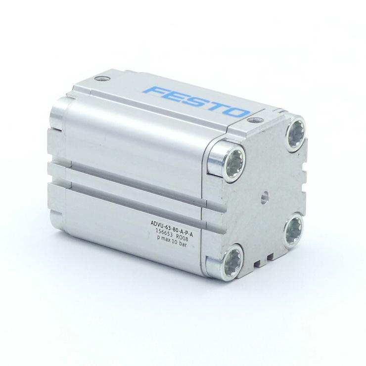 FESTO Kompaktzylinder ADVU-63-80-A-P-A