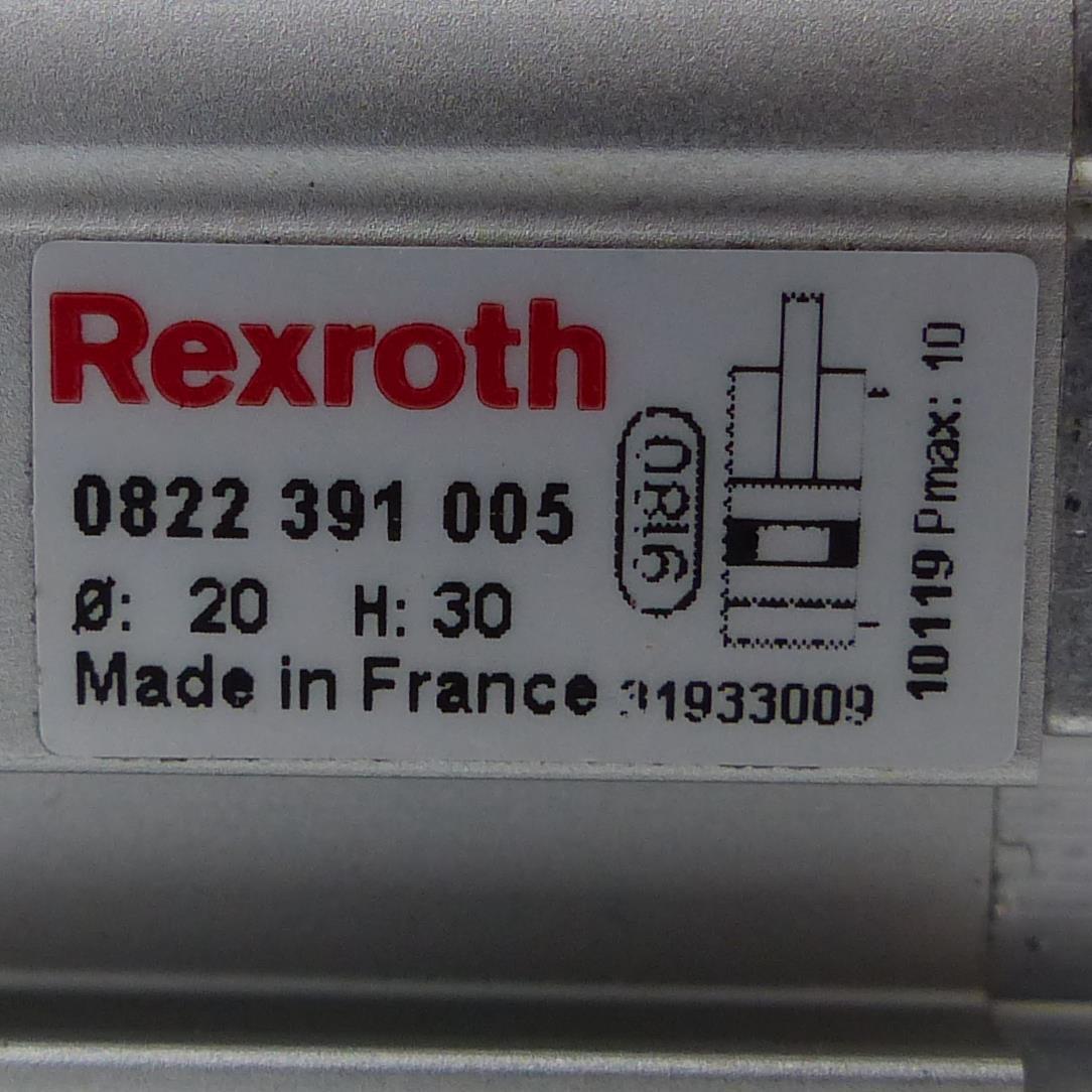 Produktfoto 2 von REXROTH Pneumatikzylinder 0 822 391 005