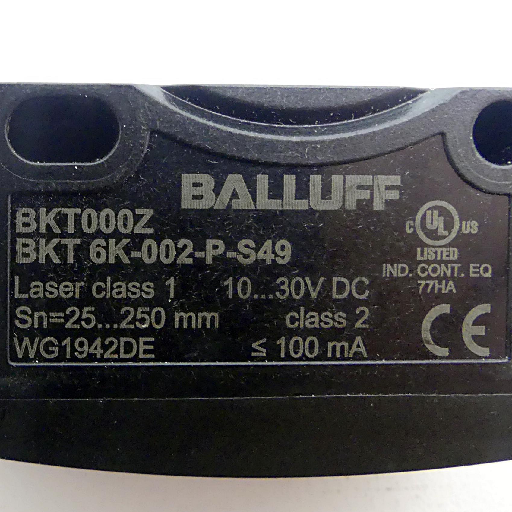 Produktfoto 2 von BALLUFF Kontrasttaster BKT000Z