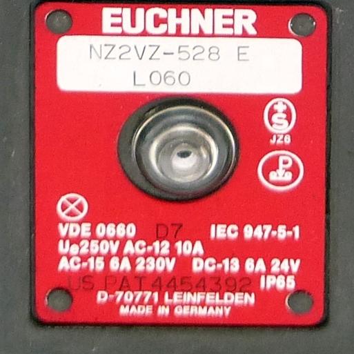 Produktfoto 2 von EUCHNER Sicherheitsschalter NZ2VZ-528 E L060