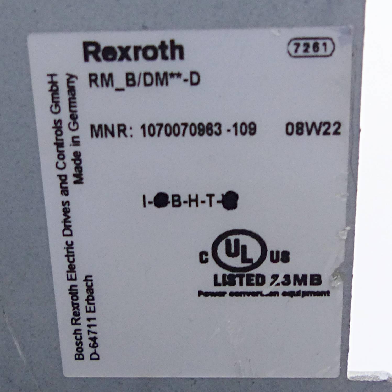 Produktfoto 2 von REXROTH Grundelement