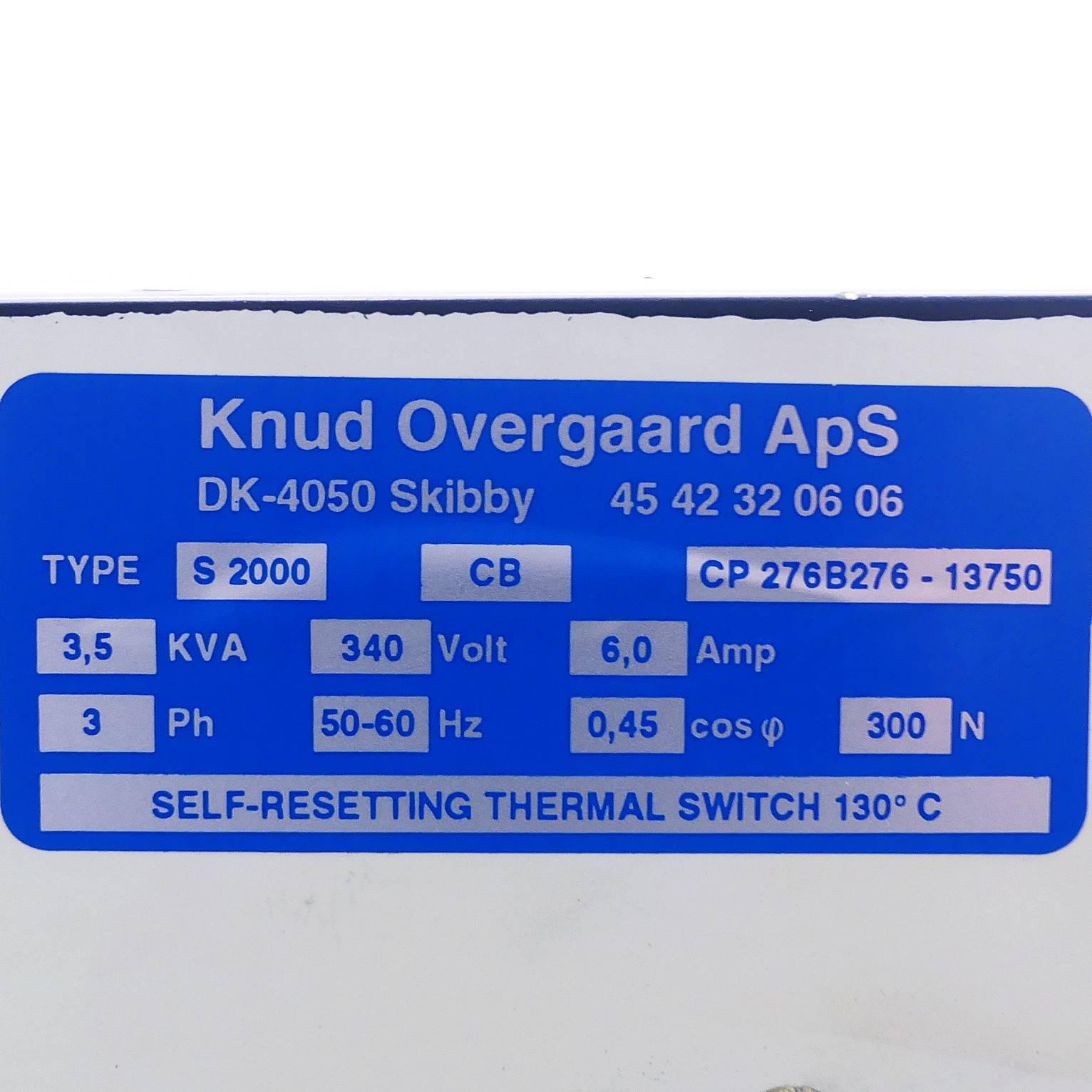 Produktfoto 2 von KNUD OVERGAARD APS Linearmotor S 2000 CB