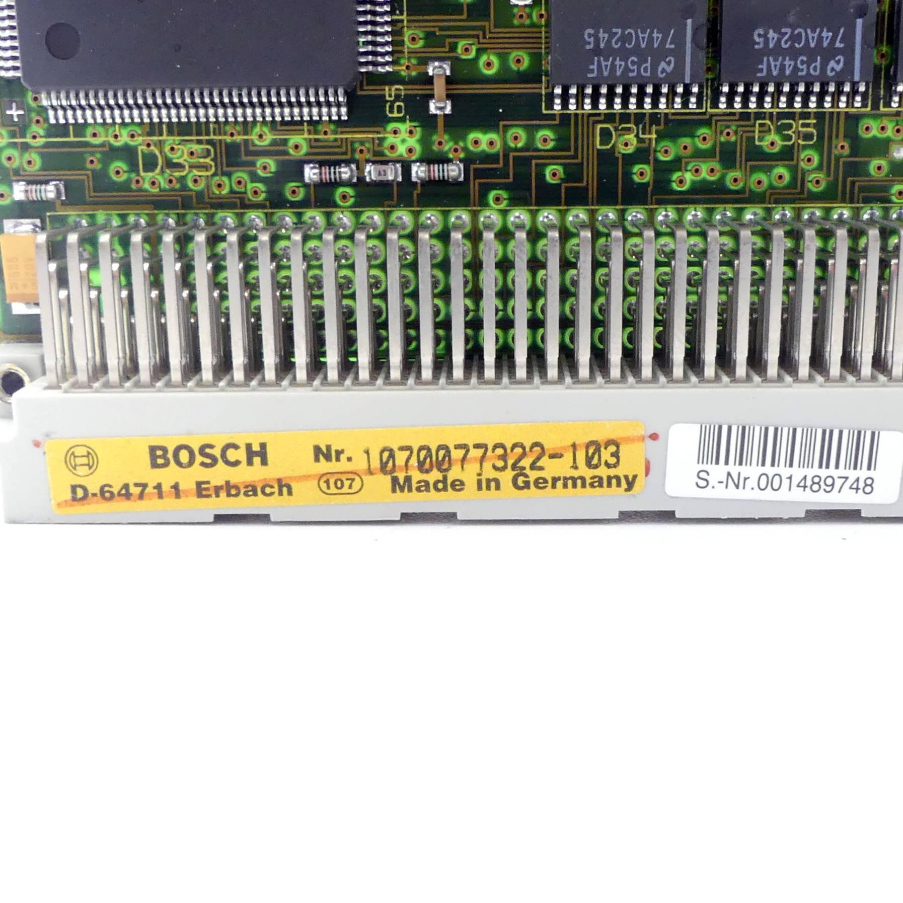 Produktfoto 2 von BOSCH CPU MODUL ZS-400