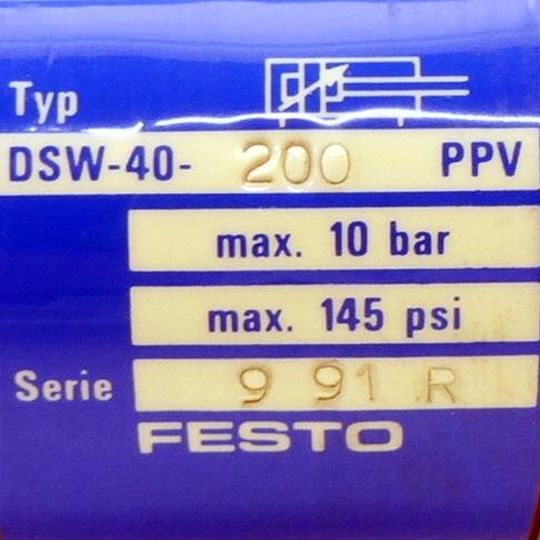 Produktfoto 2 von FESTO Rundzylinder DSW-40-200 PPV