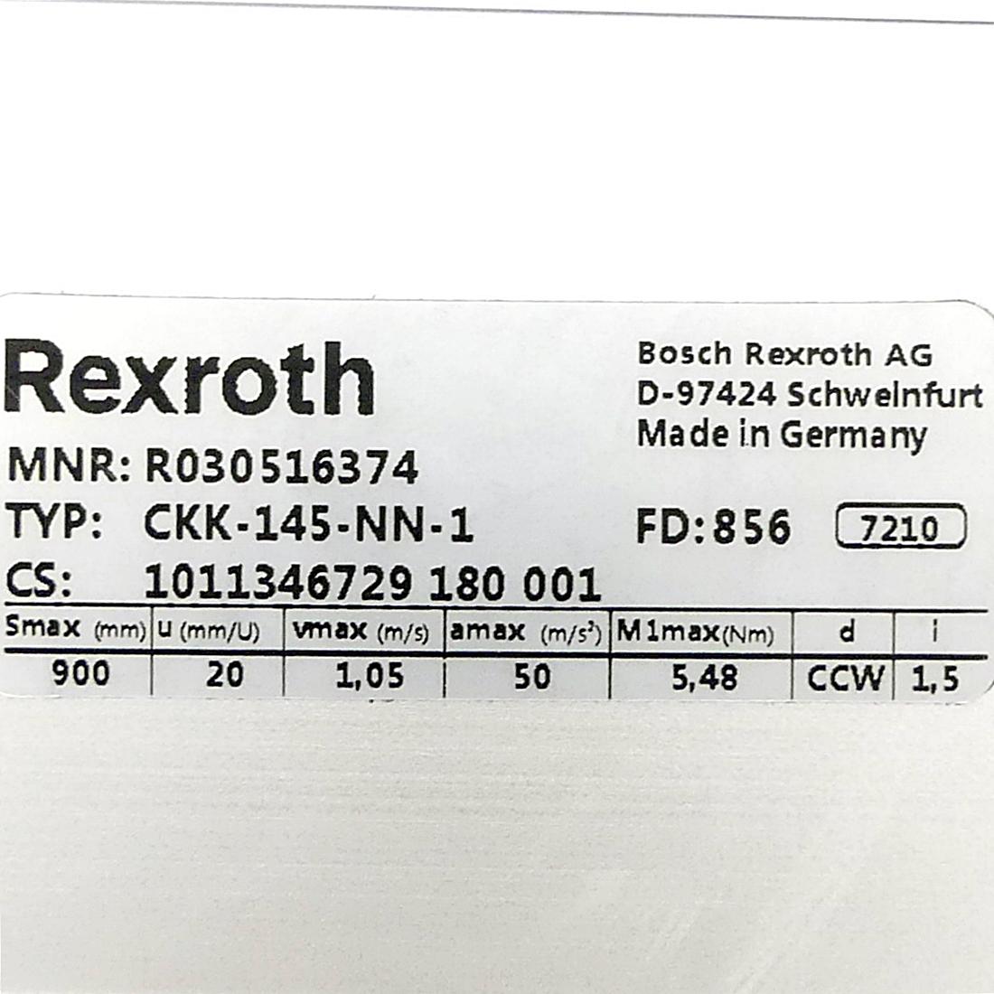 Produktfoto 2 von REXROTH Linearmodul CKK-145-NN-1