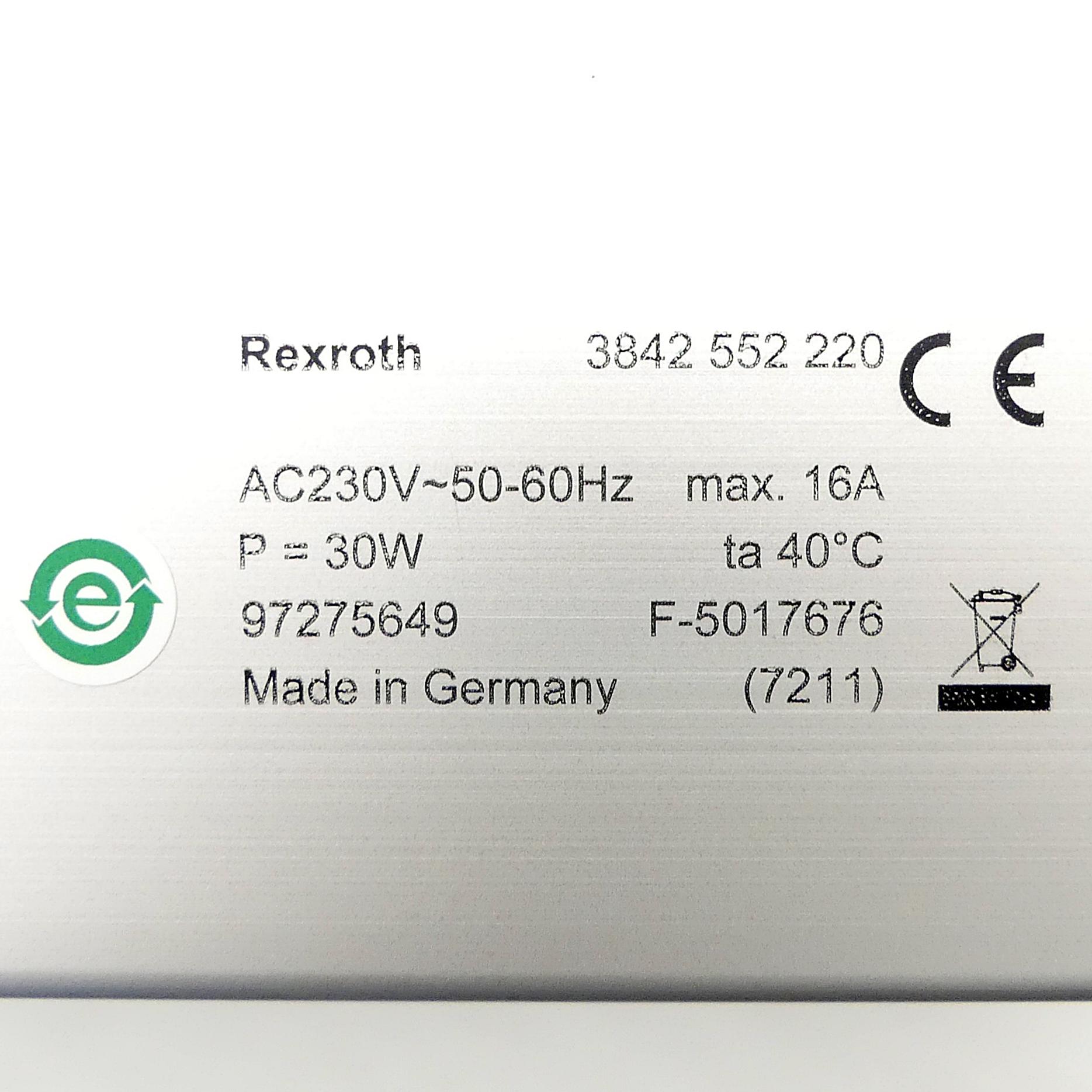 Produktfoto 2 von REXROTH Systemleuchte SL30 LED