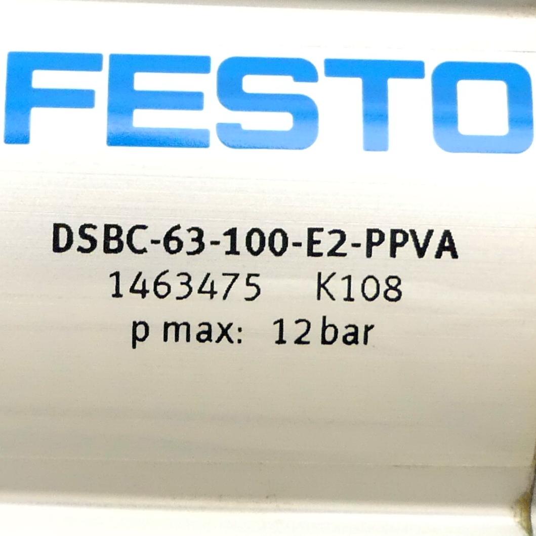 Produktfoto 2 von FESTO Normzylinder DSBC-63-100-E2-PPVA