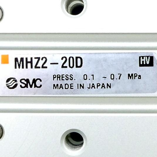 Produktfoto 2 von SMC Pneumatikgreifer MHZ2-20D