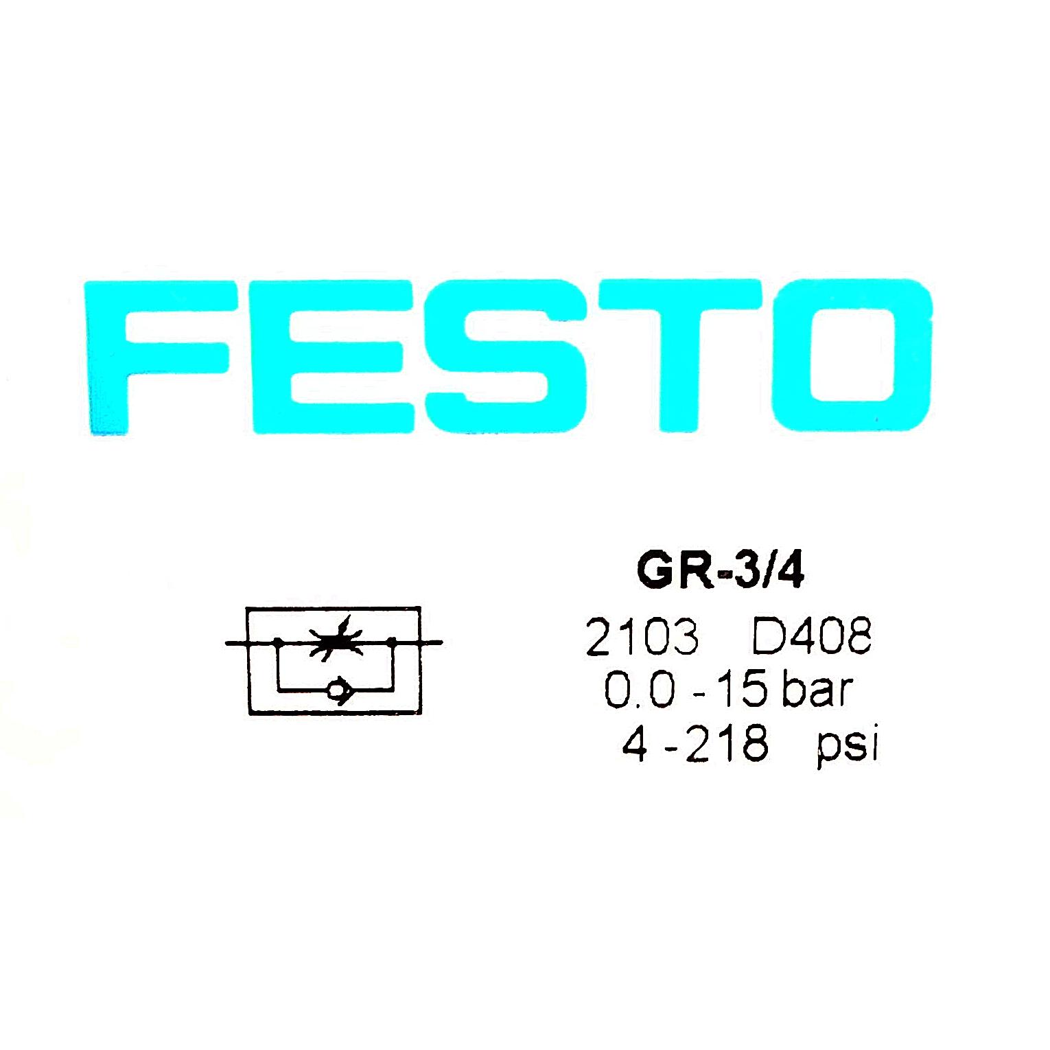 Produktfoto 2 von FESTO Drossel-Rückschlagventil