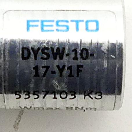 Produktfoto 2 von FESTO Stoßdämpfer DYSW-10-17-Y1F