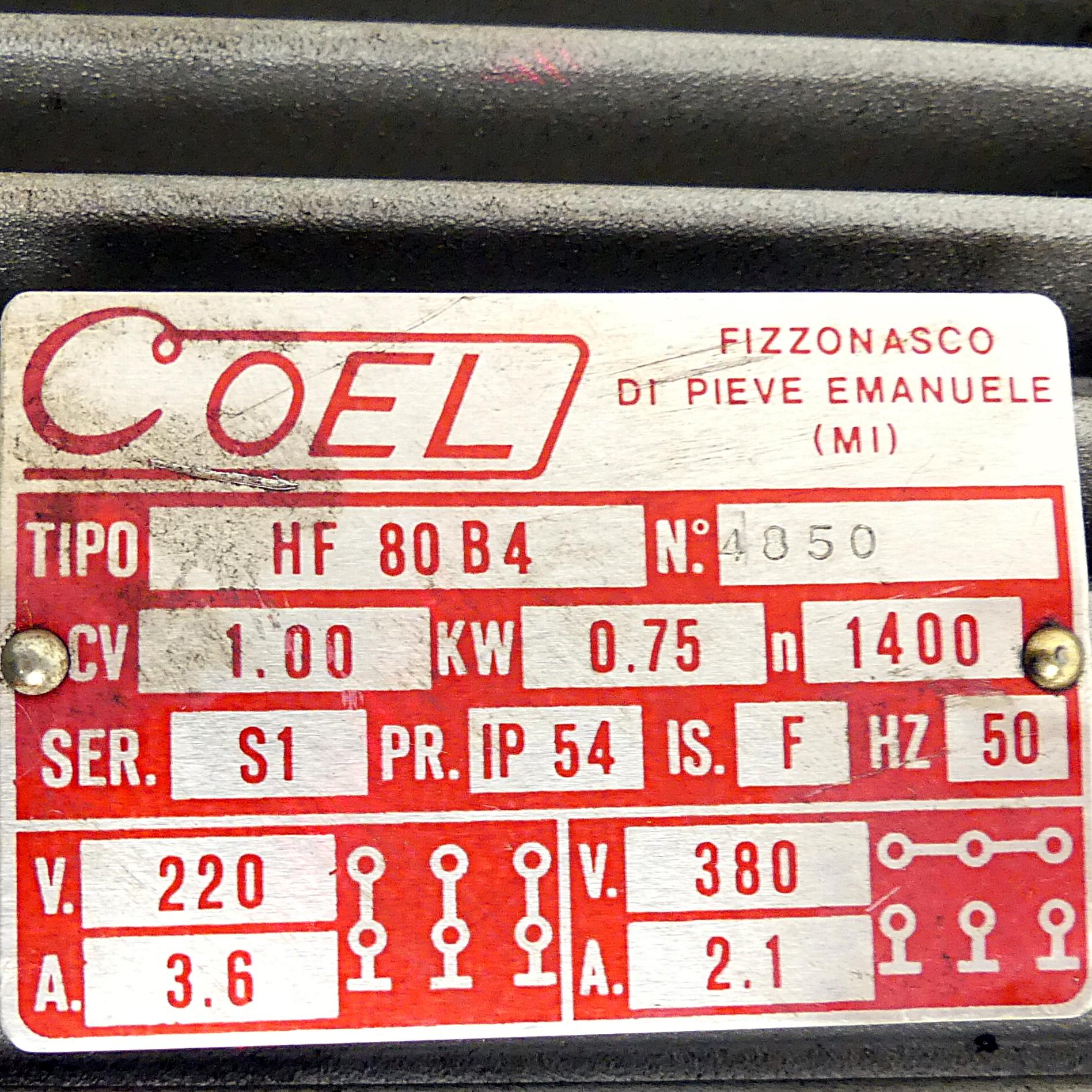 Produktfoto 2 von COEL Drehstrommotor