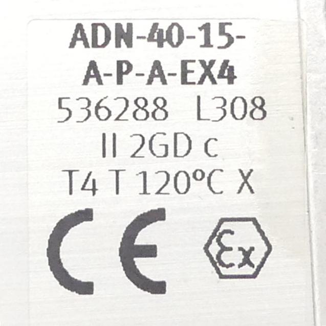 Produktfoto 2 von FESTO Kompaktzylinder ADN-40-15-A-P-A-EX4