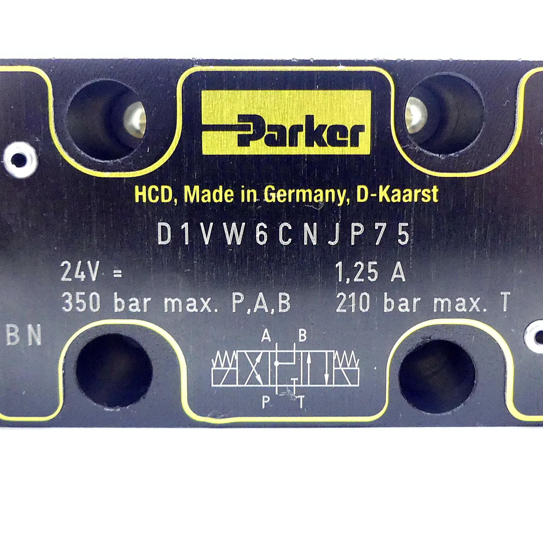 Produktfoto 2 von PARKER 4/3 - Wegeventil