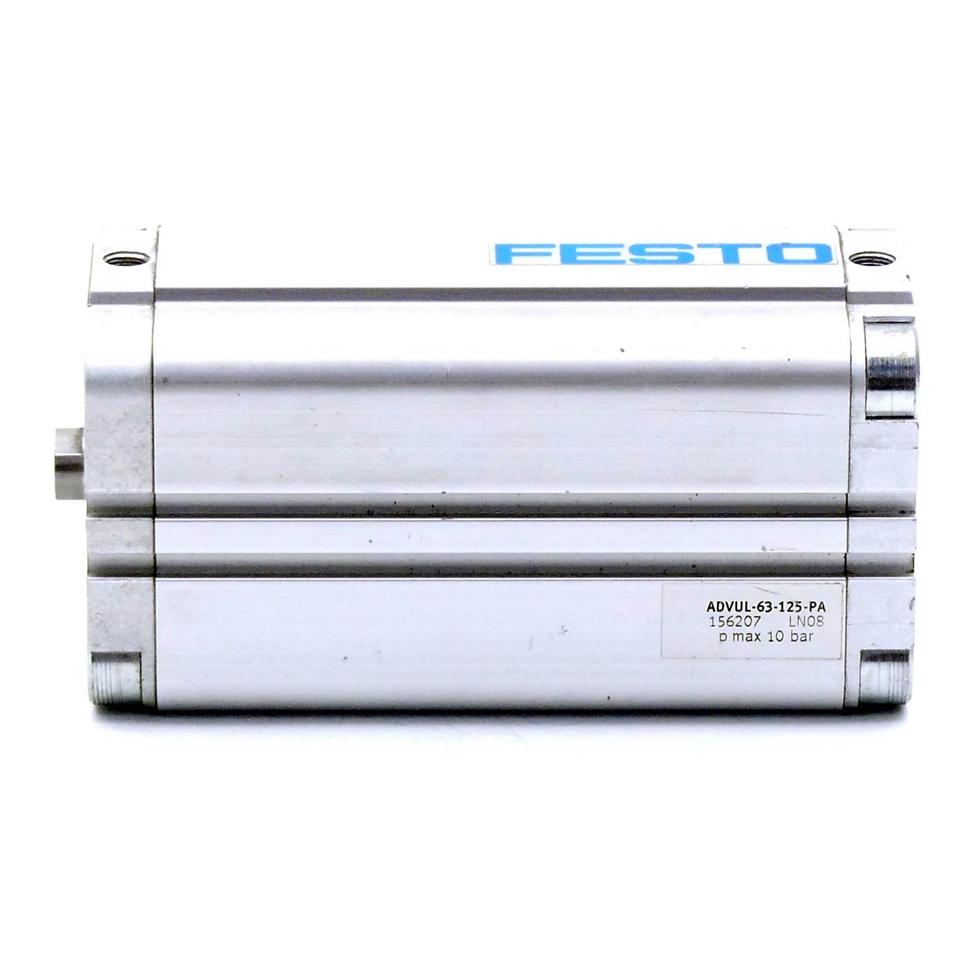 Produktfoto 3 von FESTO Kompaktzylinder ADVU-63-125-P-A