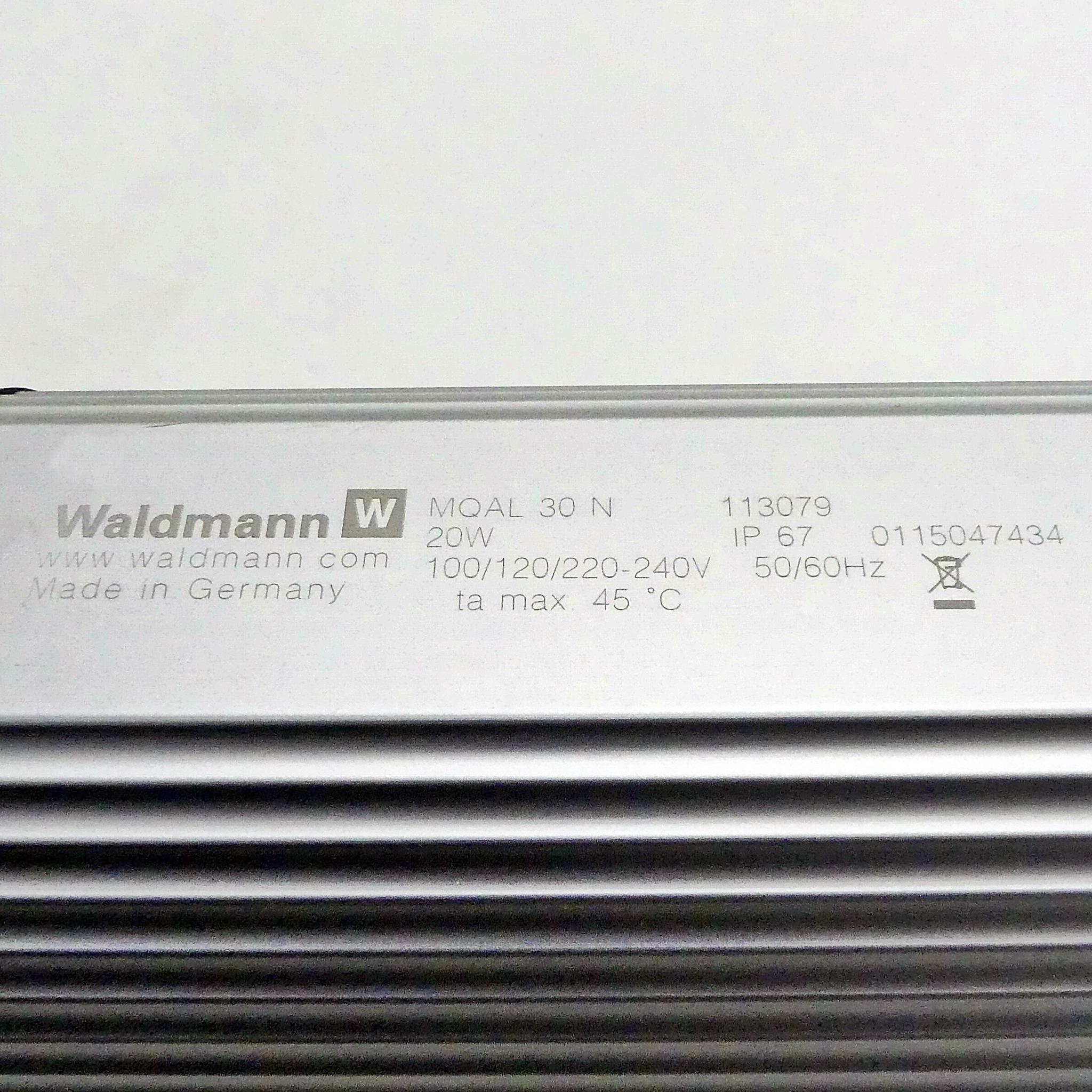 Produktfoto 2 von WALDMANN MACH LED PLUS Aufbauleuchte MQAL 30 N