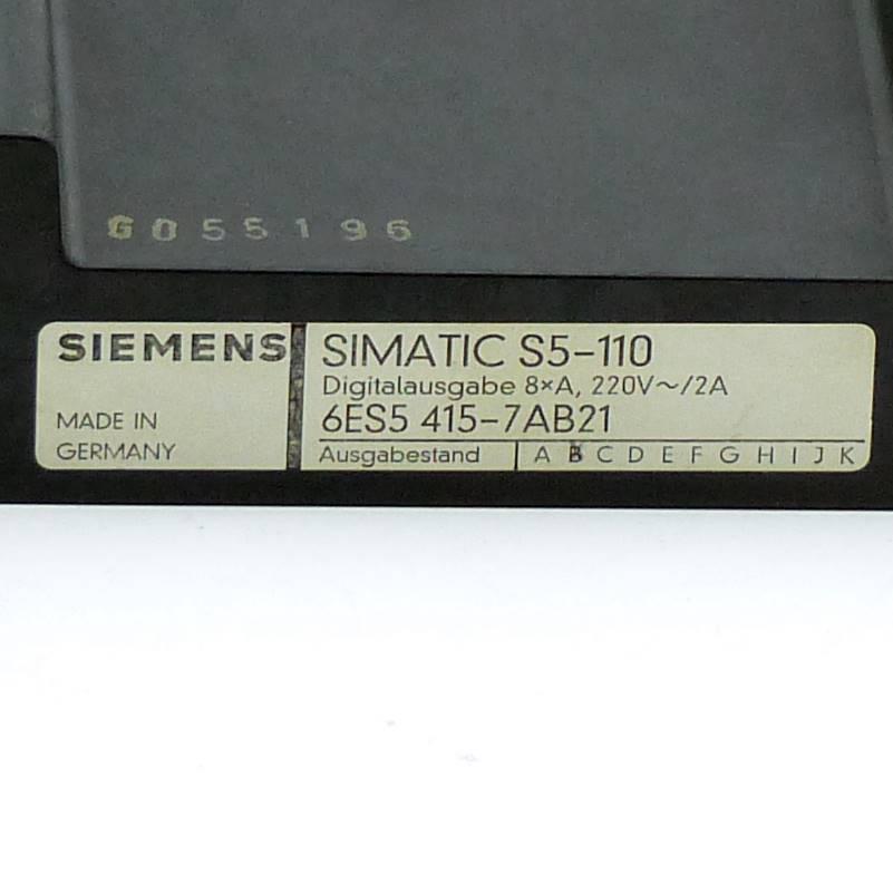 Produktfoto 2 von SIEMENS Simatic Digitalausgabe S5-110