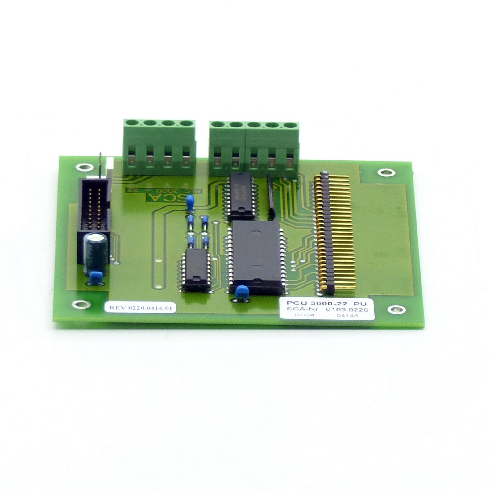 Produktfoto 5 von SCA SCHUCKER PC BOARD PCU 3000-22 PU