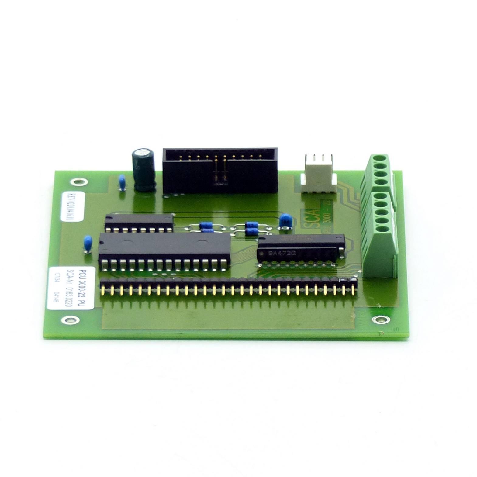 Produktfoto 6 von SCA SCHUCKER PC BOARD PCU 3000-22 PU