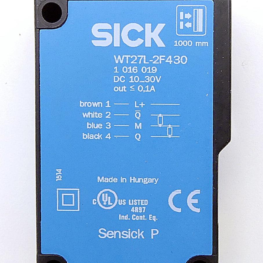 Produktfoto 2 von SICK Lichtschranke WT27L-2F430