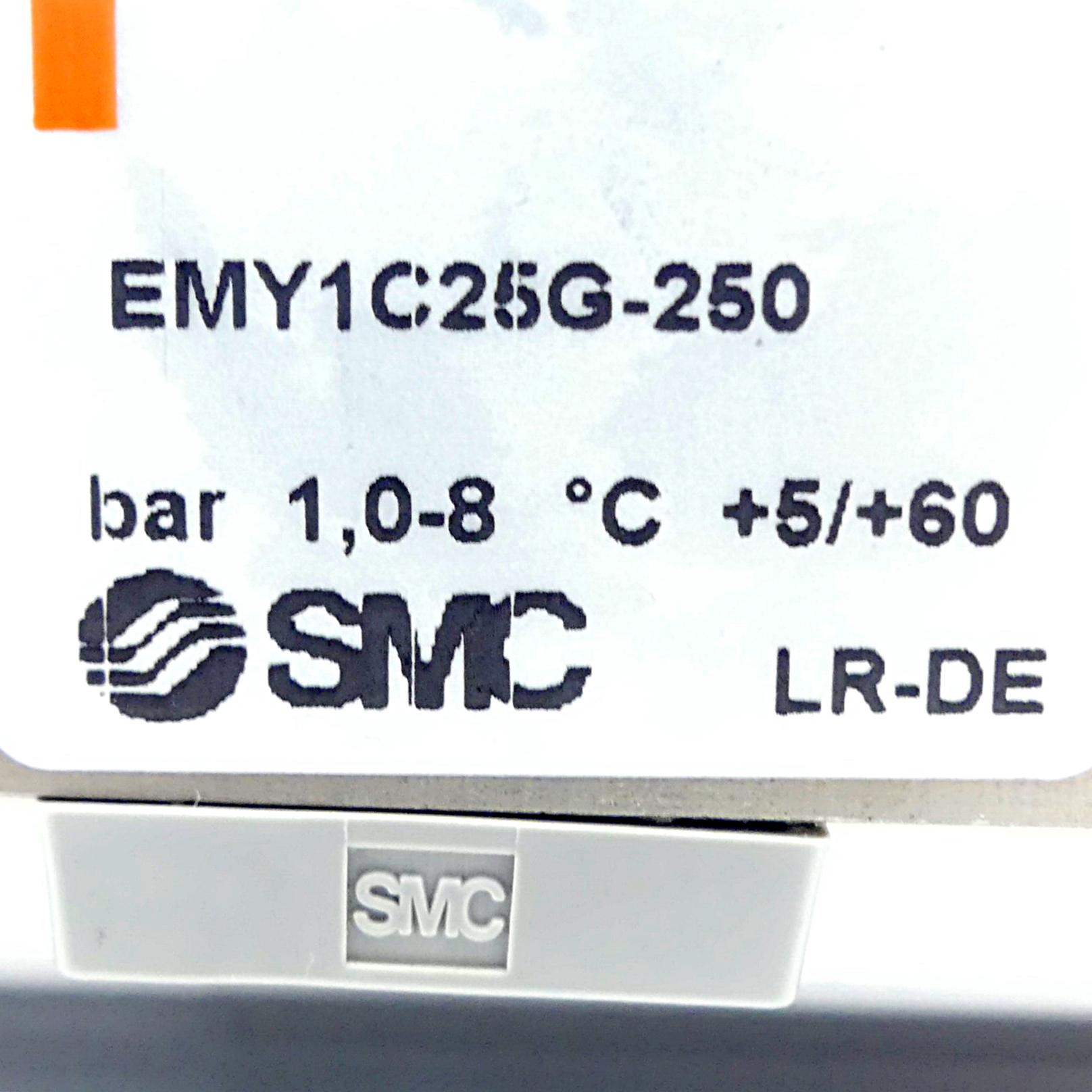 Produktfoto 2 von SMC Kolbenstangenloser Zylinder EMY1C25G-250