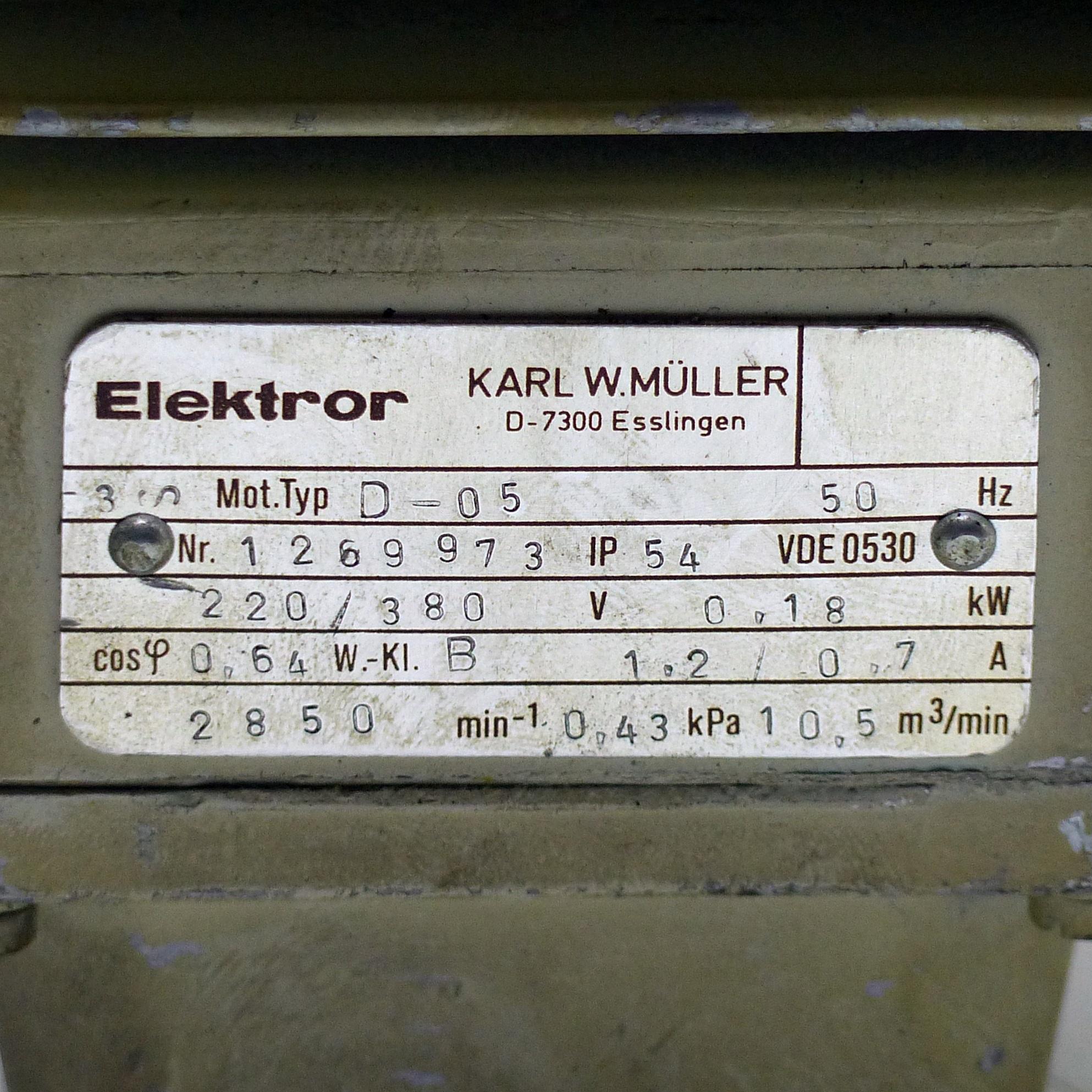 Produktfoto 2 von ELEKTROR Drehstrommotor 1269973