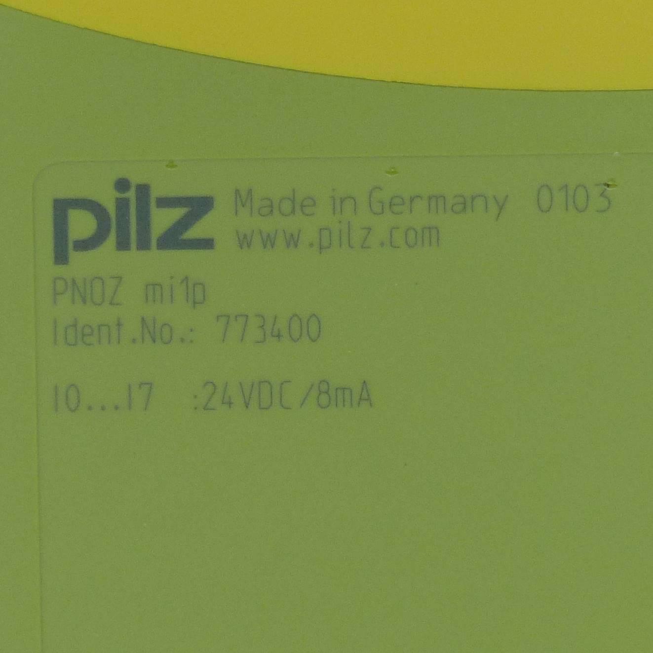 Produktfoto 2 von PILZ Erweiterungsmodul PNOZ MI1P