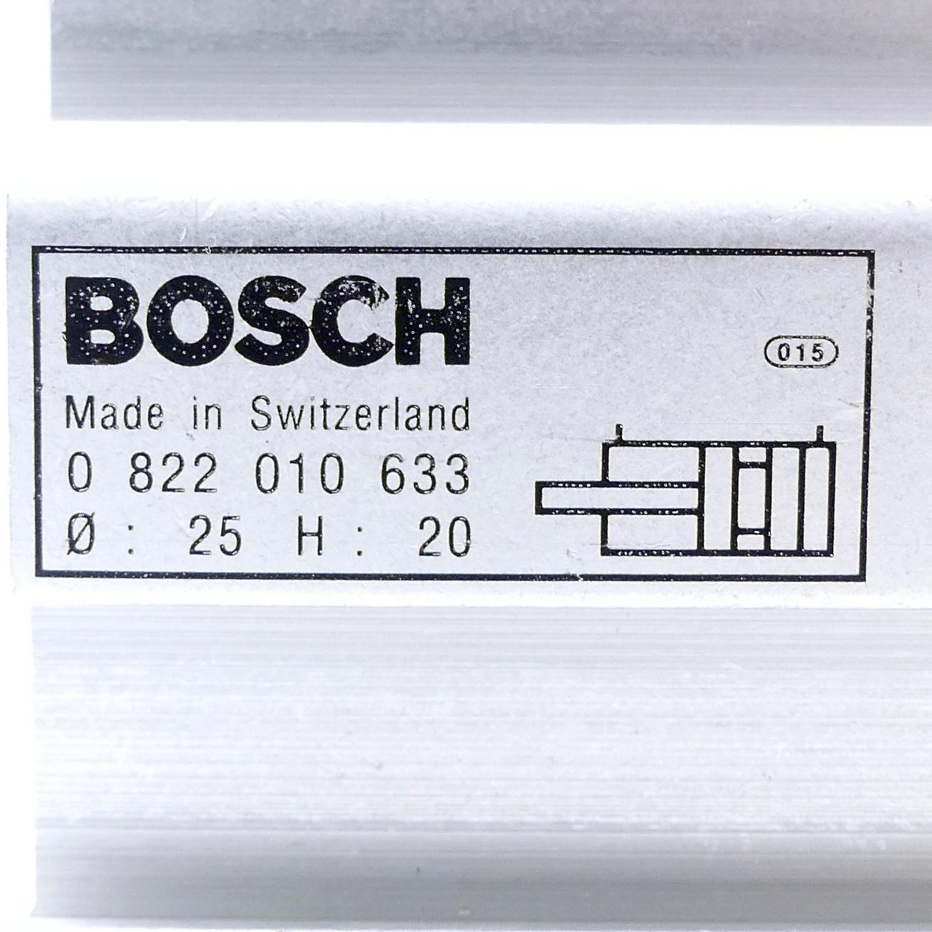 Produktfoto 2 von BOSCH Pneumtikzylinder 0 822 010 633