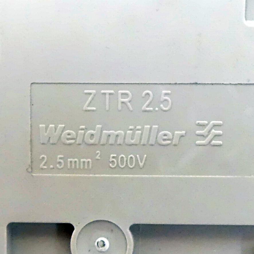 Produktfoto 2 von WEIDMüLLER 74 x Messtrenn-Reihenklemme ZTR 2.5