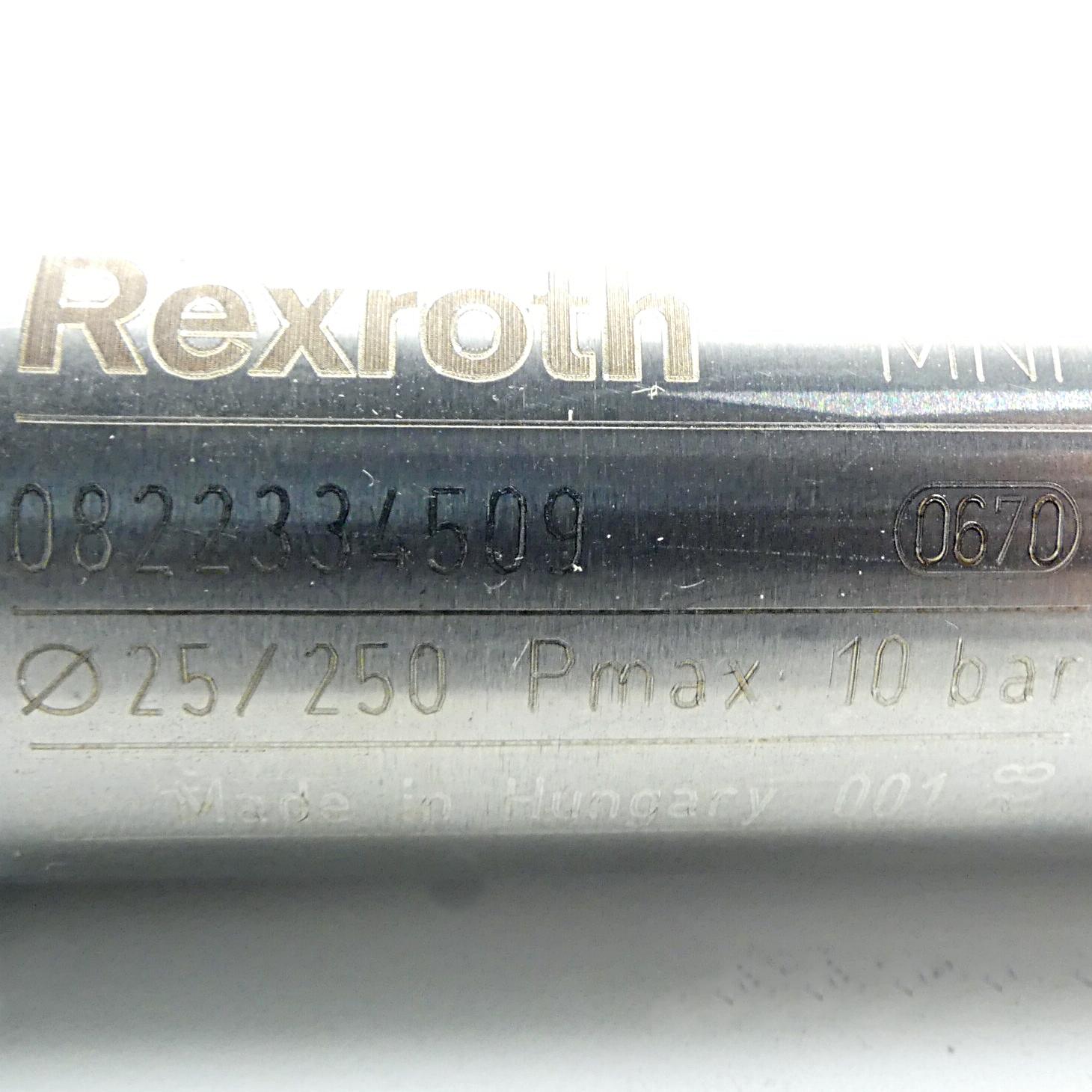 Produktfoto 2 von REXROTH Minizylinder 0822334509