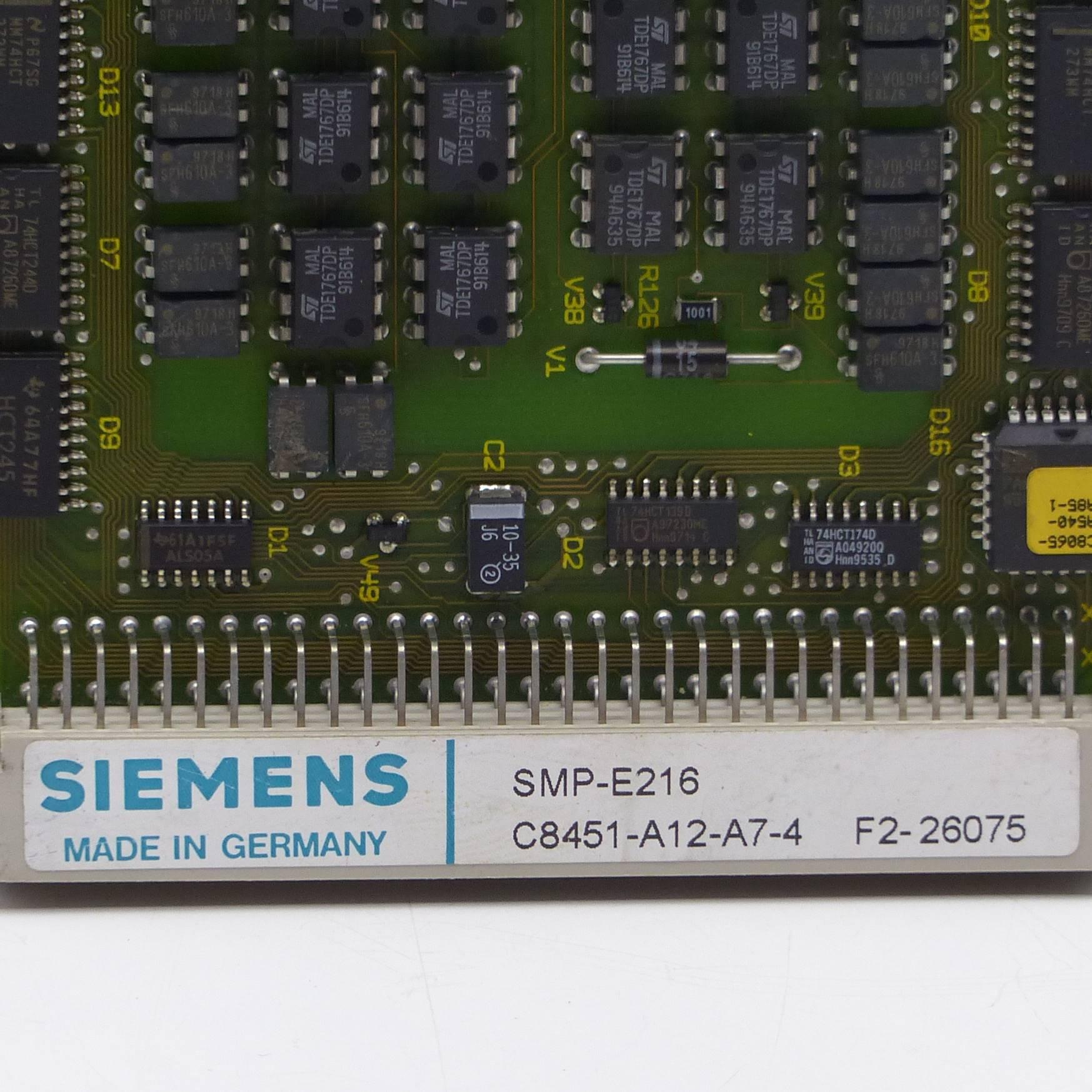 Produktfoto 2 von SIEMENS SMP-E216 Karte