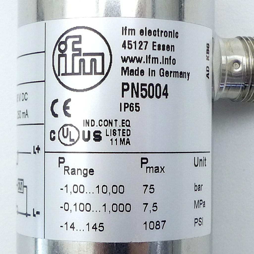 Produktfoto 4 von IFM Drucksensor PN5004