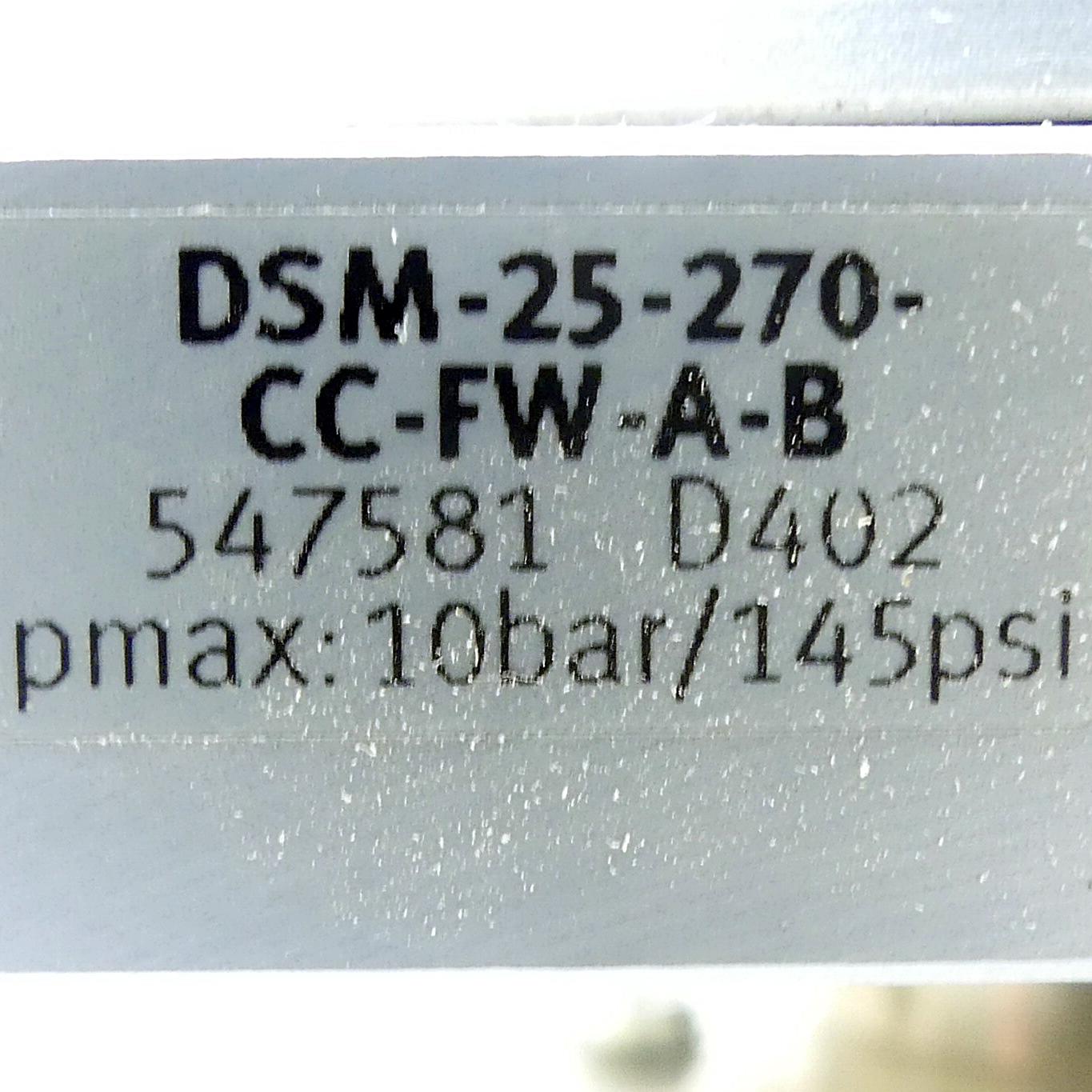 Produktfoto 2 von FESTO Schwenkantrieb DSM-25-270-CC-FW-A-B