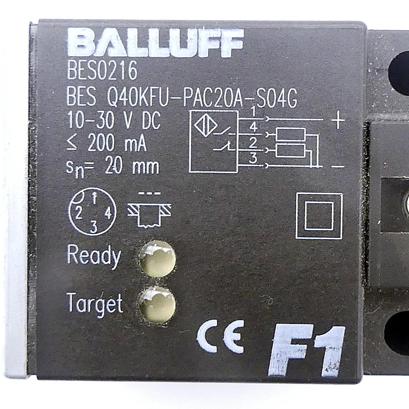 Produktfoto 2 von BALLUFF Induktiver Sensor BES0216