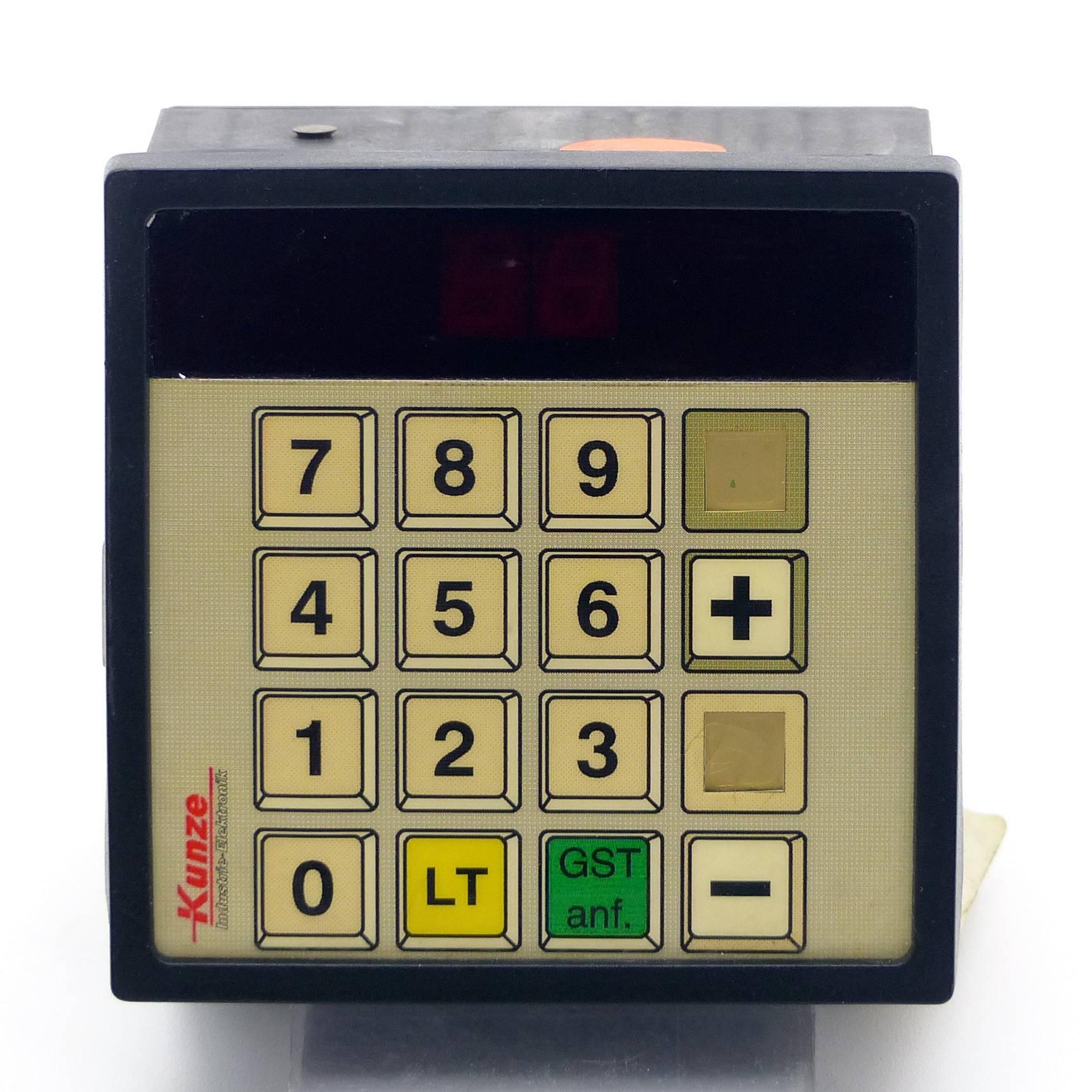 Produktfoto 5 von KUNZE SPS-Tastatur WZB 6-B42