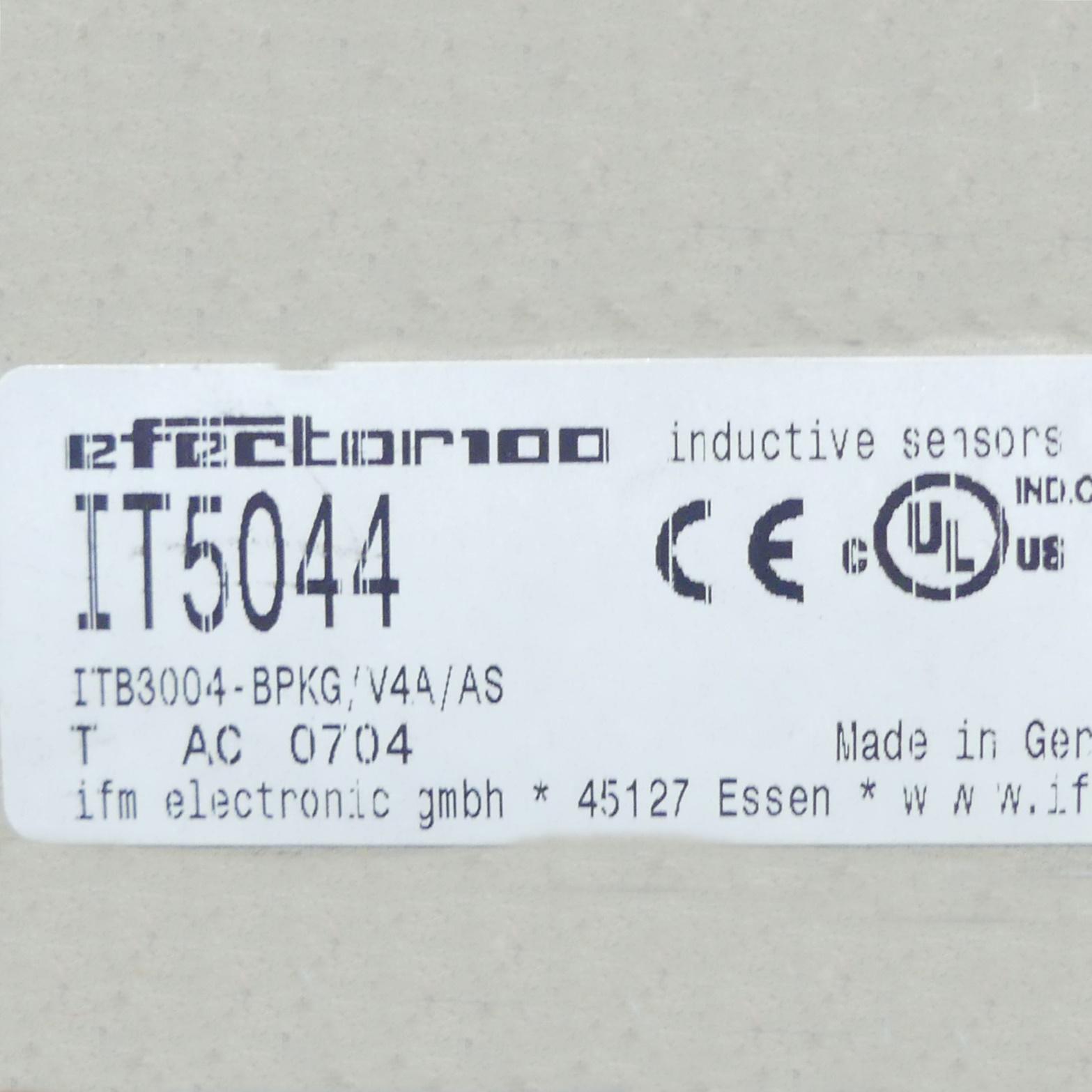 Produktfoto 2 von IFM Sensor Induktiv IT5044