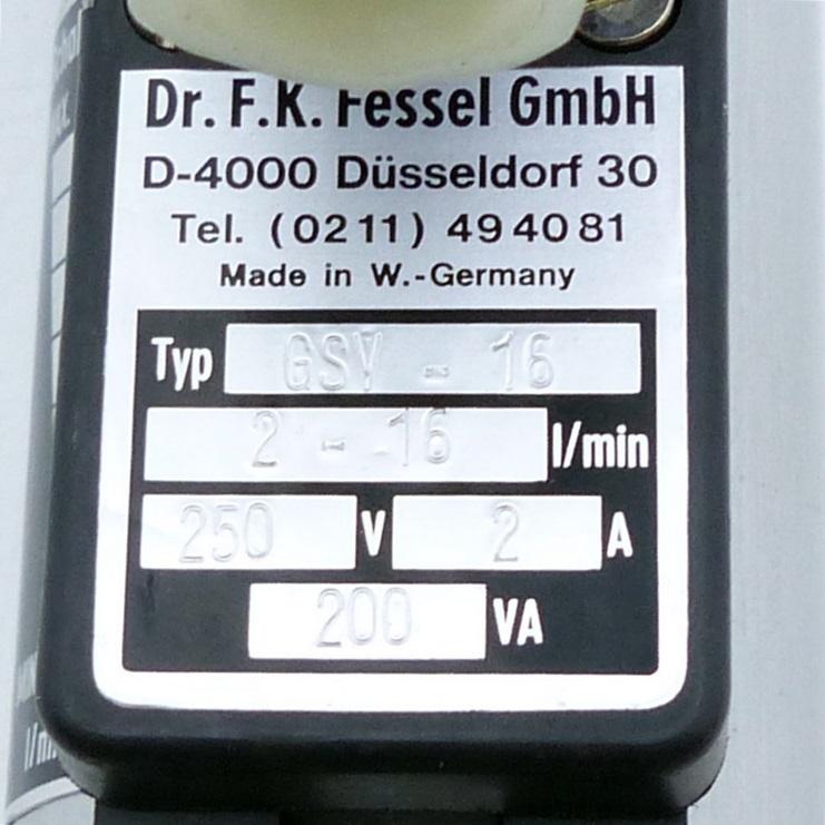 Produktfoto 2 von DR.F.K.FESSEL GMBH Durchflussmesser