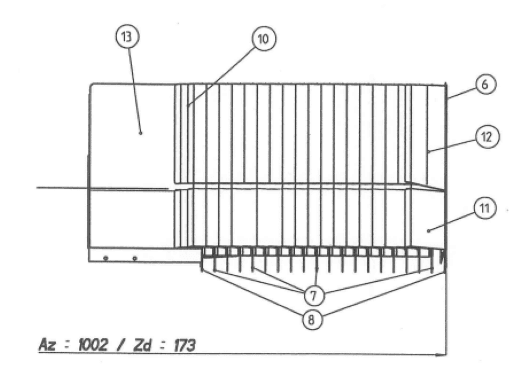 Produktfoto 2 von DMC 635V Schutzabdeckung X-Achse Links