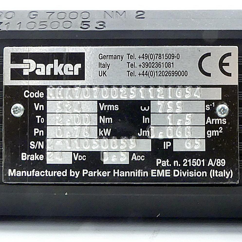 Produktfoto 2 von PARKER Servomotor