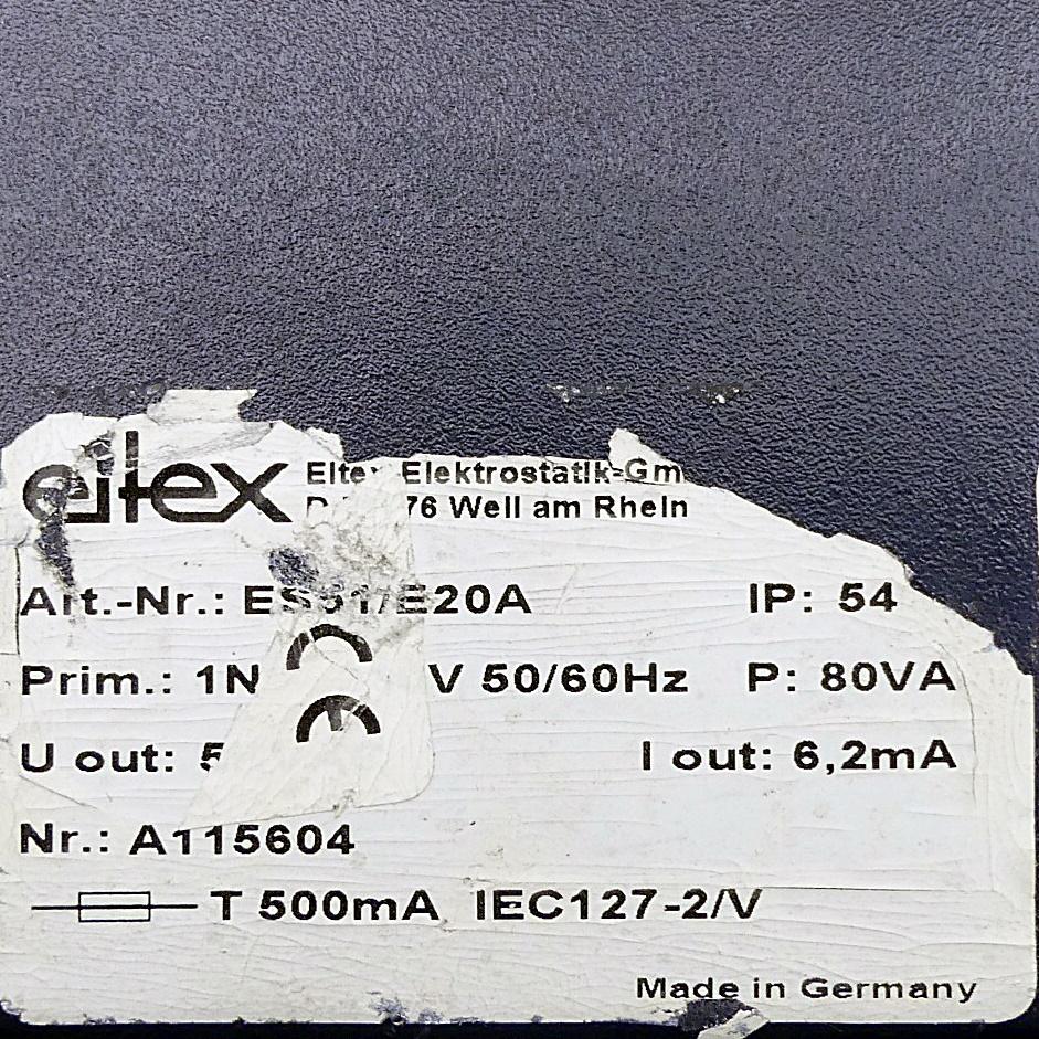 Produktfoto 2 von ELTEX ES51/E20A Netzteil