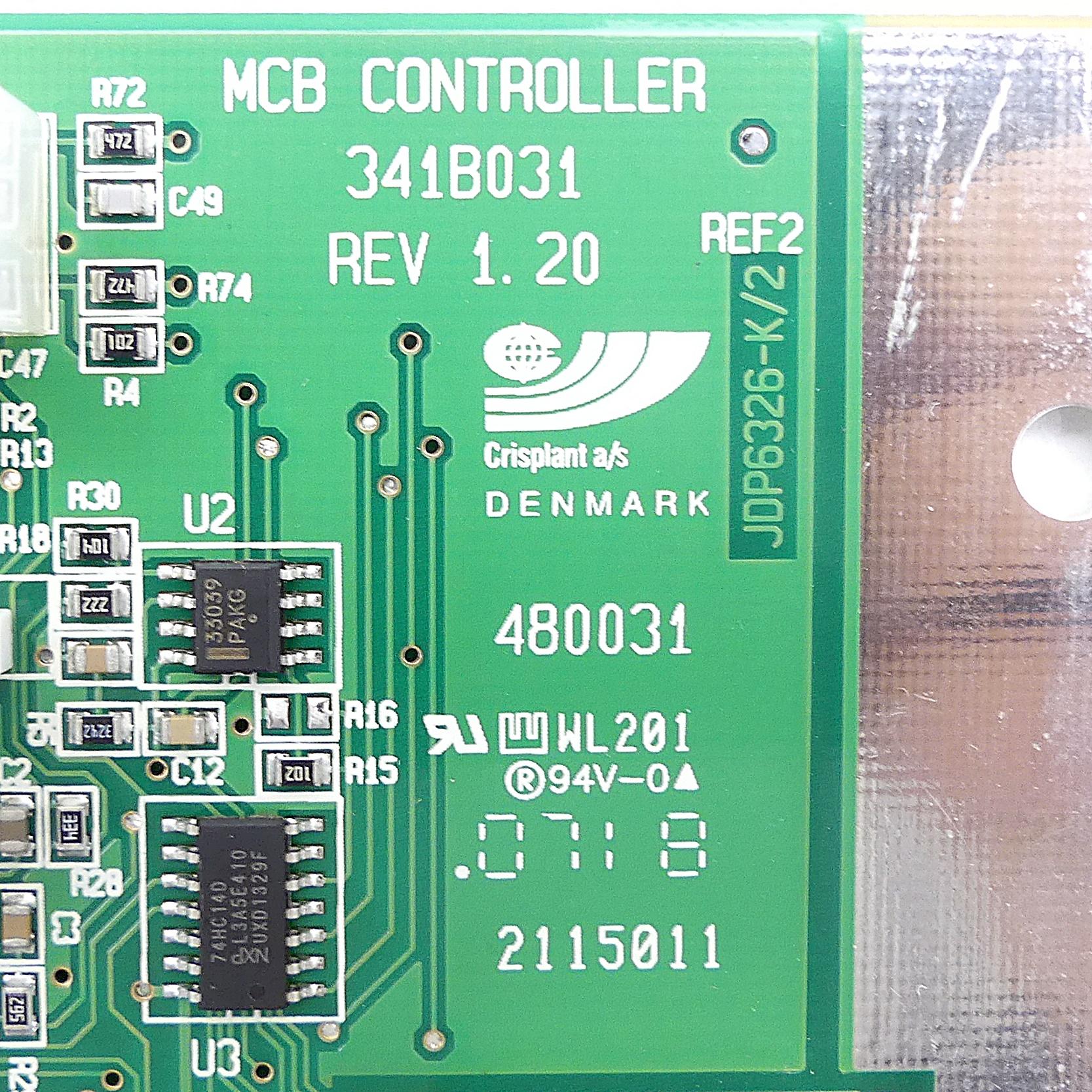 Produktfoto 2 von CRISPLANT MCB Controller 341B031 JDP6326-K/2