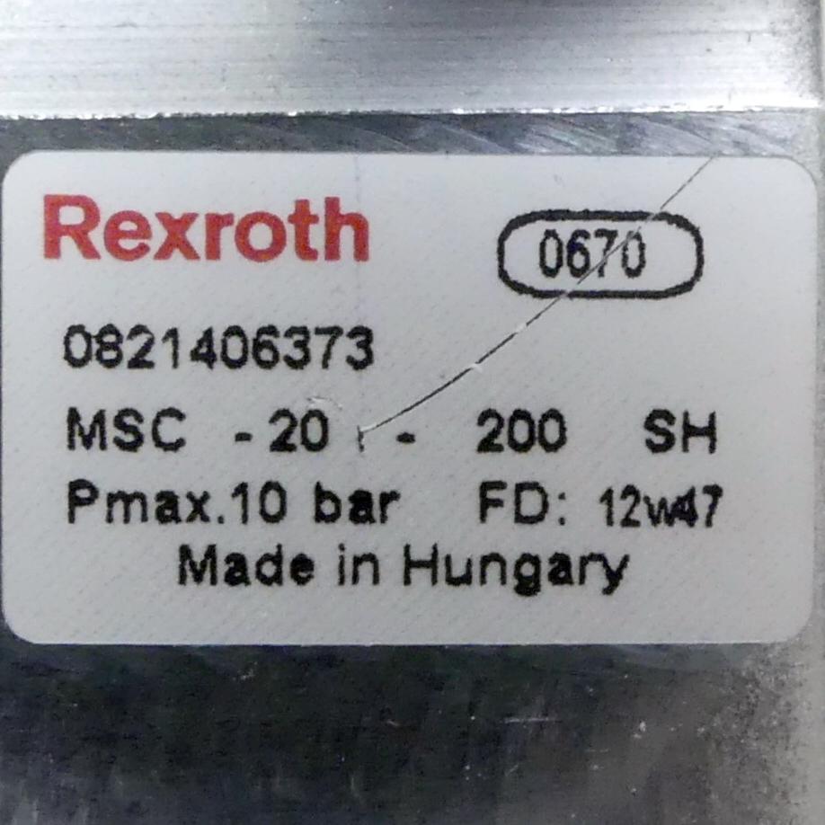 Produktfoto 2 von REXROTH Schlitten MSC-20-200 SH