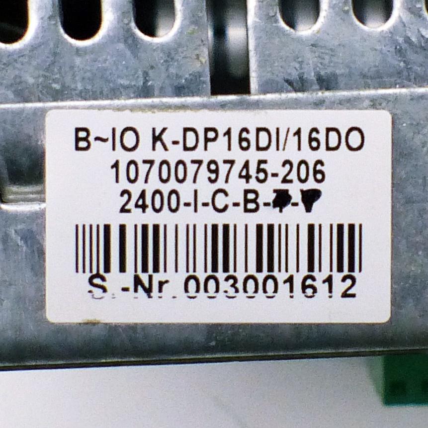 Produktfoto 2 von BOSCH Profibus DP B-IO K-DP16DI/16DO