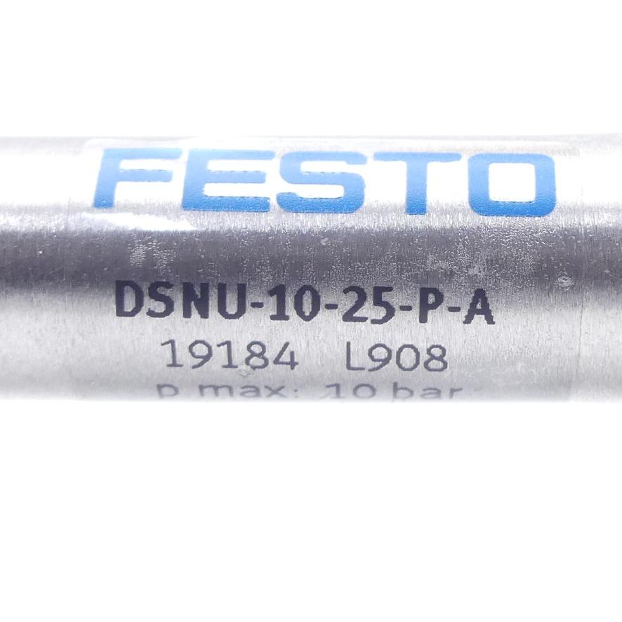 Produktfoto 2 von FESTO Pneumatikzylinder DSNU-10-25-P-A