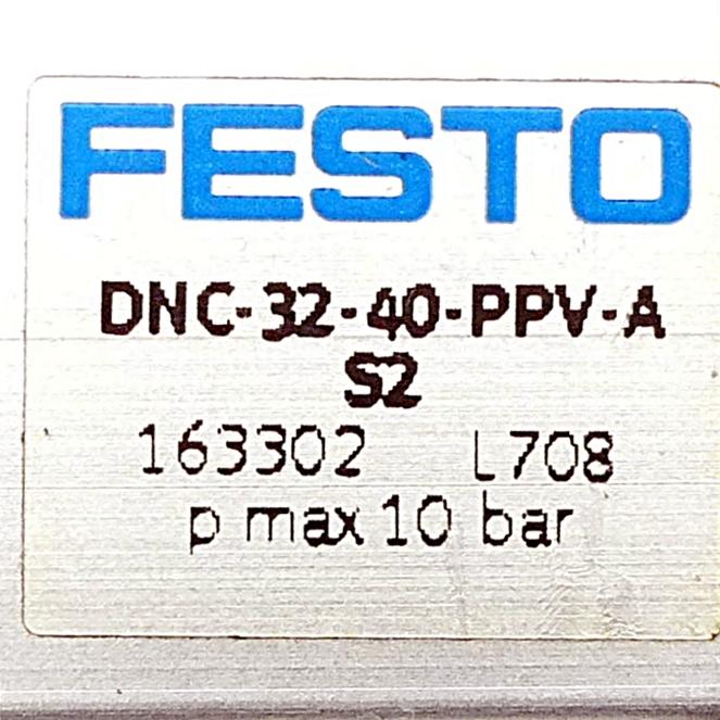 Produktfoto 2 von FESTO Pneumatikzylinder DNC-32-40-PPV-AS2