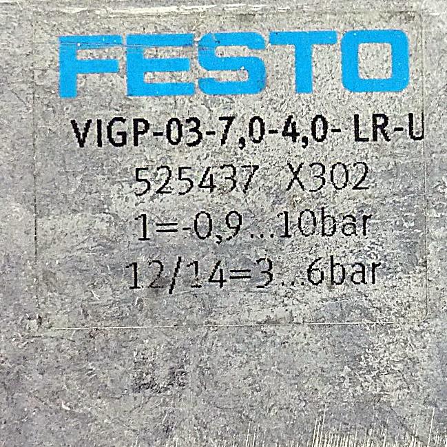 Produktfoto 2 von FESTO Adapterplatte Festo VIGP-03-7,0-4,0-LR-U