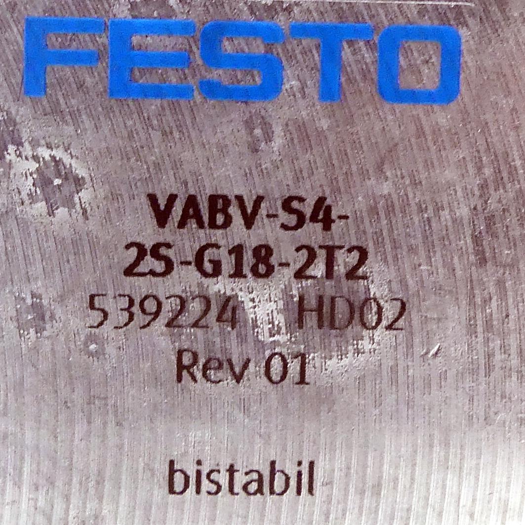 Produktfoto 2 von FESTO Platte VABV-S4-25-G18-2T2