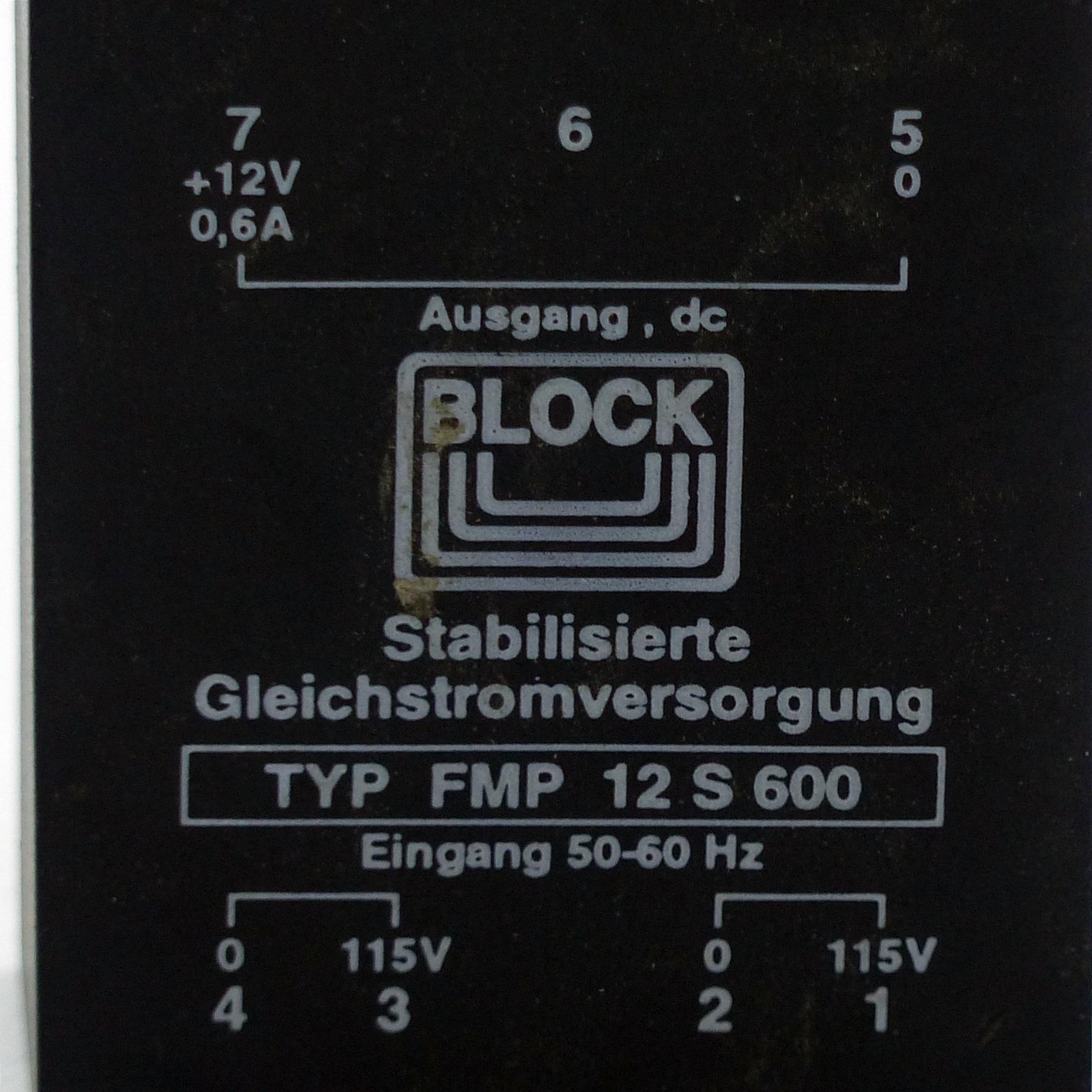 Produktfoto 2 von BLOCK Stabilisierte Gleichstromversorgung