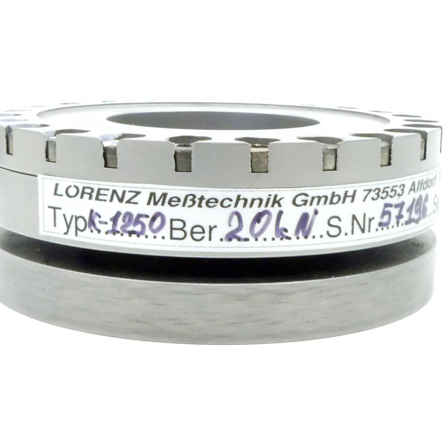 Produktfoto 2 von LORENZ_MESSTECHNIK Druckkraftsensor K-1250 20kN