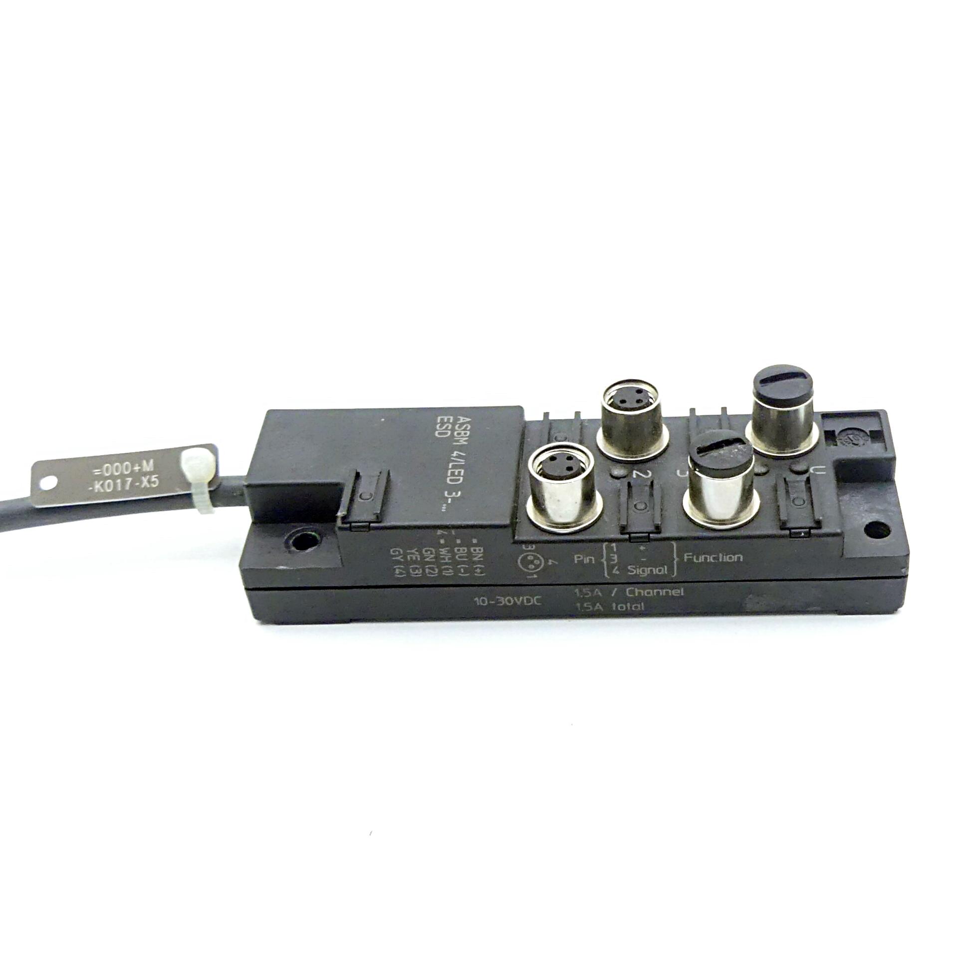 Produktfoto 3 von LUMBERG Aktor-Sensor-Box ASBM 4/LED 3-...ESD